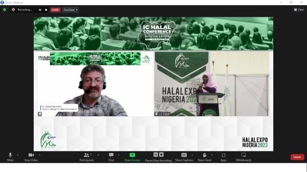 حضور موسسه جهانی حلال در نمایشگاه حلال نیجریه